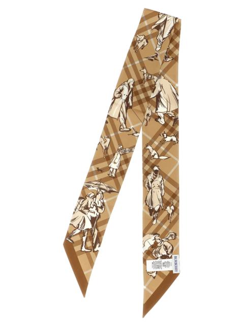 Burberry Burberry Women 'Check Mates' Thin Scarf