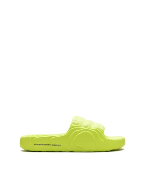 adidas Adilette 22 "Solar Yellow" slides