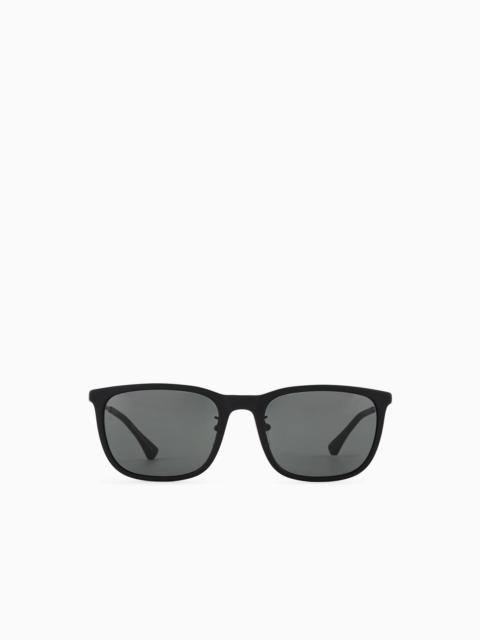 EMPORIO ARMANI MEN’S SQUARE SUNGLASSES