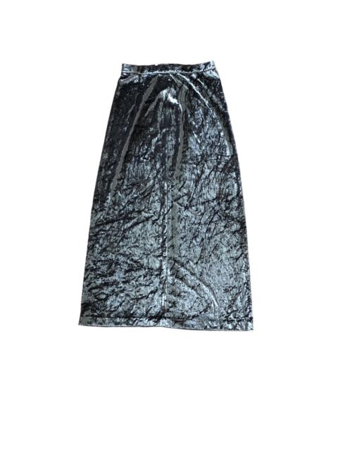 Dolce & Gabbana D&G velvet maxi skirt