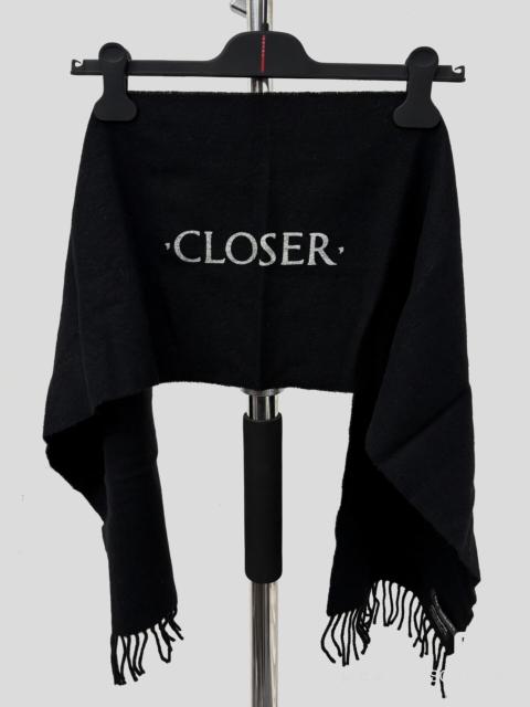 Raf Simons Raf Simons "closer" Limited Edition Scarf