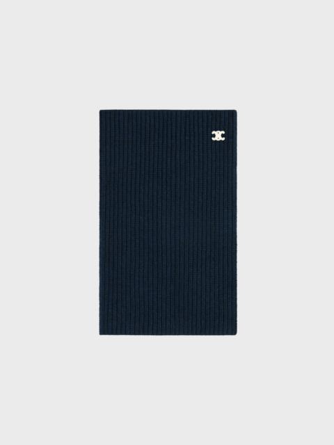 CELINE neckwarmer IN seamless cashemire