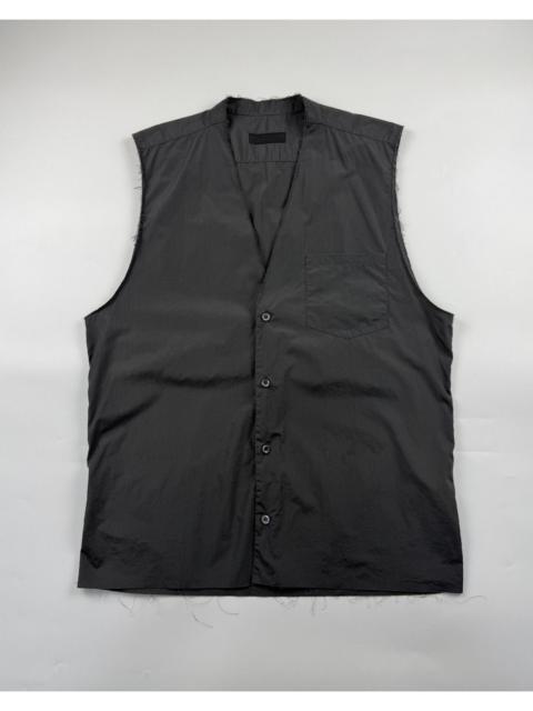 Prada Prada Raw Edge Sleeveless Vest