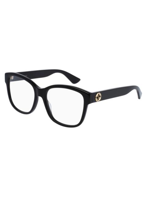 GUCCI Gucci Demo Square Ladies Eyeglasses GG0038ON 001 54