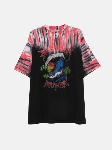 BALENCIAGA 764235-TUVP4-1000 Medium Fit T-Shirt