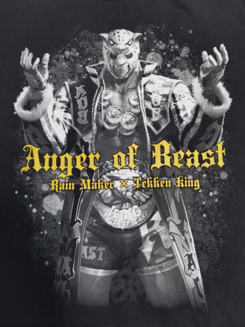 Other Designers Exclusive Game - Anger Of beast Rain Maker x Tekken King Game tee
