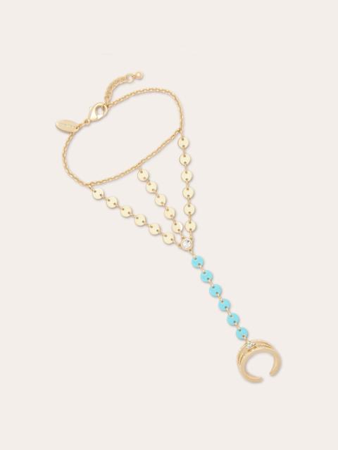 RAMY BROOK Saruti Enamel Hand Chain