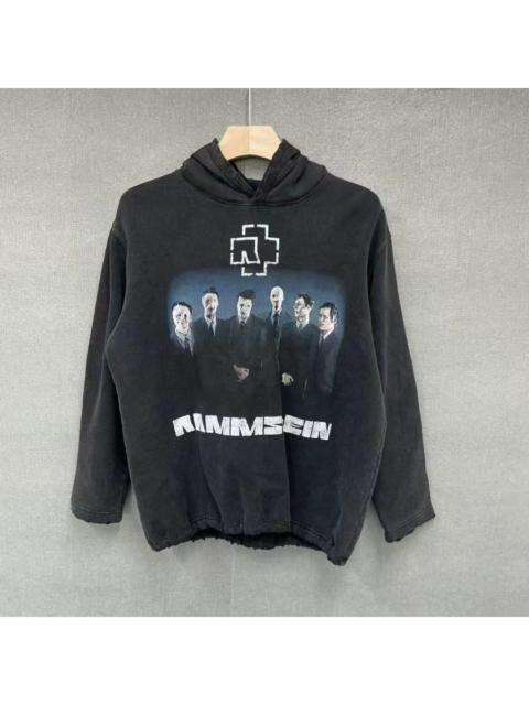 BALENCIAGA Balenciaga German Tank Washed Distressed Hoodie Sweatshirt