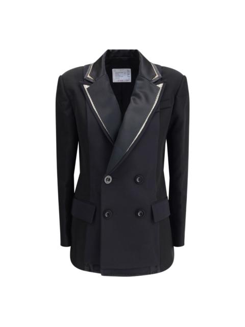 sacai double-breasted jacket