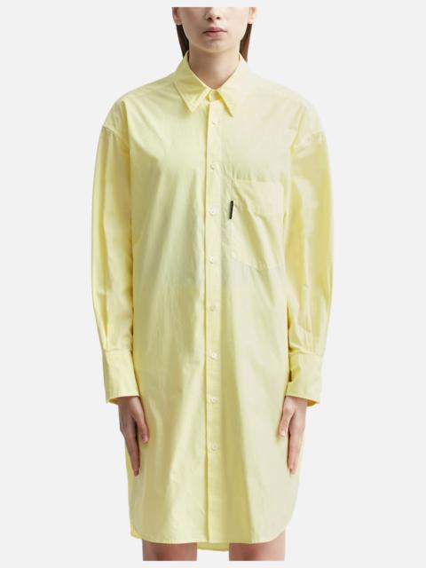 Palm Angels COTTON CHEMISIER DRESS