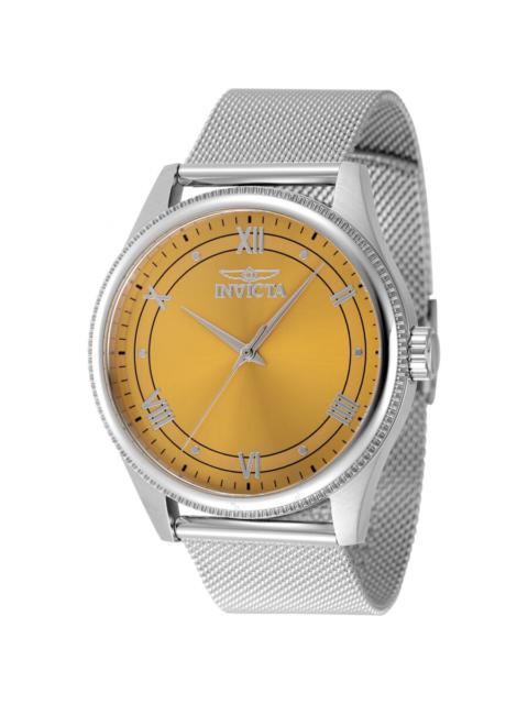 Other Designers Invicta Celestial Quartz Yellow Dial Men's Watch 48481