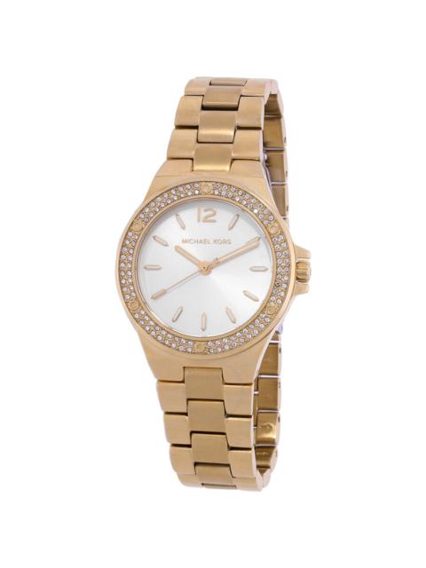 Michael Kors - Michael Kors Lennox Quartz Crystal White Dial Ladies Watch MK7278