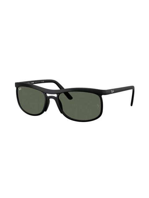 Ray-Ban RB4452 Green Sunglasses - Black