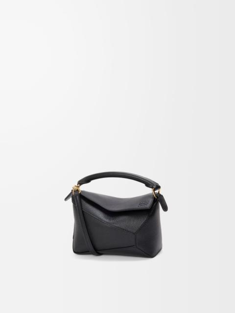 Loewe Mini Puzzle Edge bag in soft grained calfskin