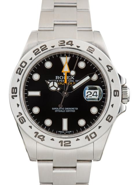 ROLEX Used Rolex Explorer II Ref 216570 Steel Oyster