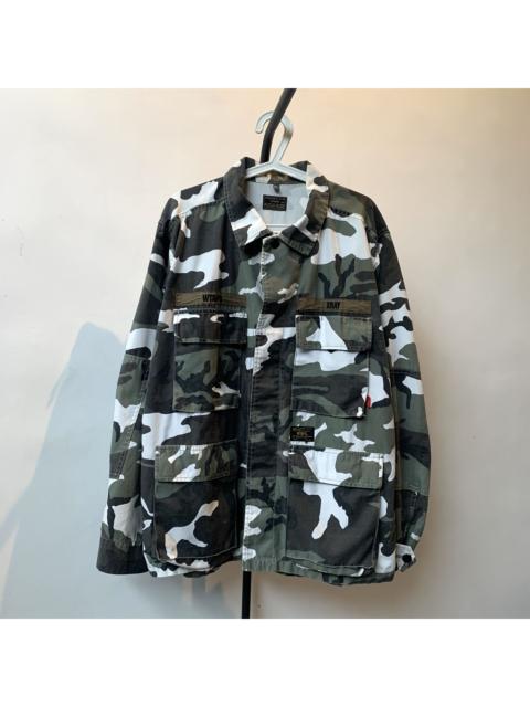 WTAPS Wtaps jungle ls 02 shirt twill urban camo