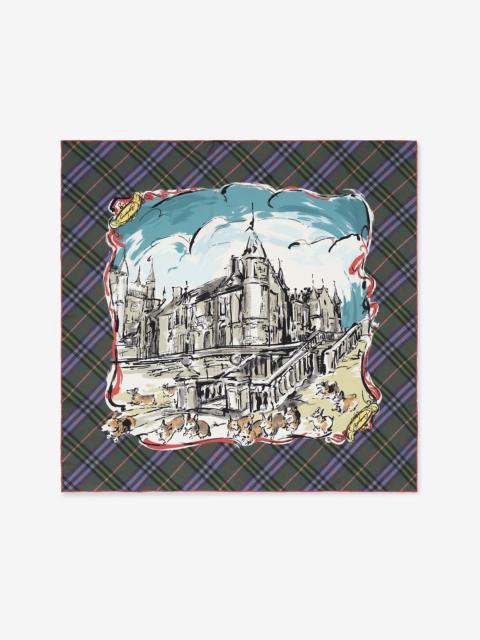 Burberry Balmoral Silk Scarf