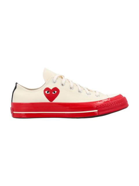 Comme Des Garçons Chuck 70 Low-top Red Sole Sneakers | italist | REVERSIBLE