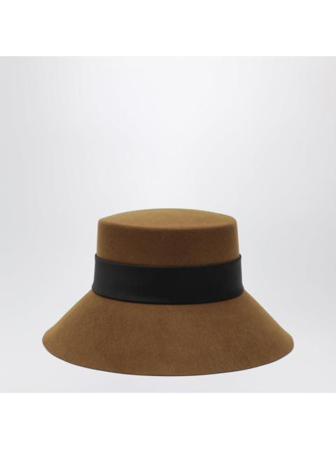 Loro Piana Loro Piana Viviana Brown Cashmere Hat Women