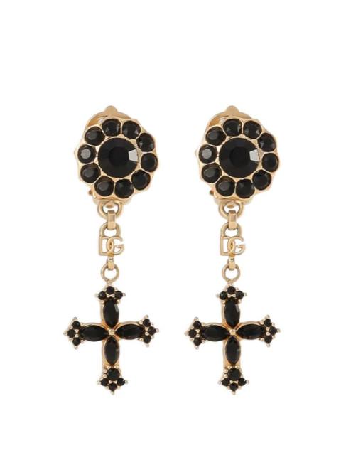 Dolce & Gabbana Dolce & Gabbana Women Rhinestone Drop Earrings