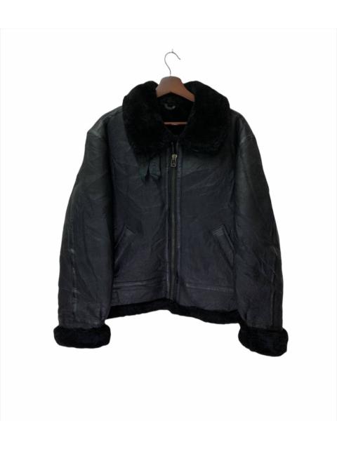 Other Designers Us Air Force - Type B-3 Aviator Shearling Sheep Skin Military Jacket