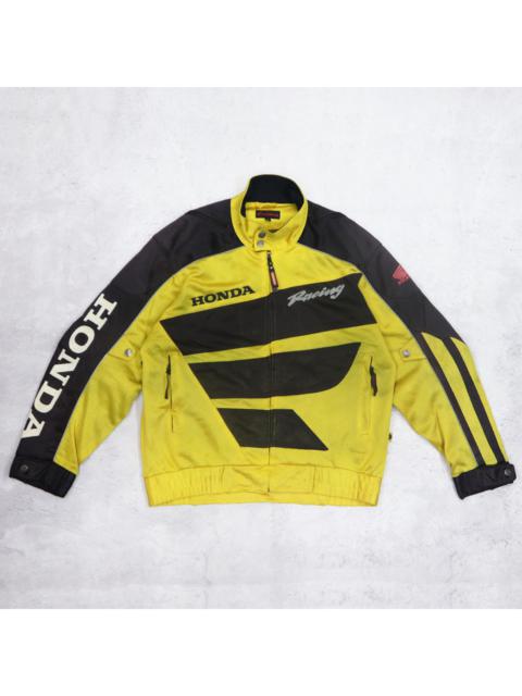 Other Designers Vintage 90s HONDA Racing Big Logo Motorcycle Motorsport Racing Team Jacket 