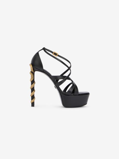 Roberto Cavalli Serpentine Sandals