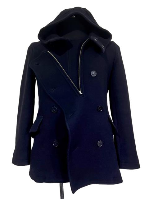 Other Designers Issey Miyake - VTG CABANE DE ZUCCA WOOL BLEND PEACOAT JACKET ISEEY MIYAKE