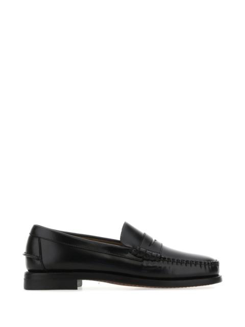 SEBAGO Black leather Classic Dan loafers