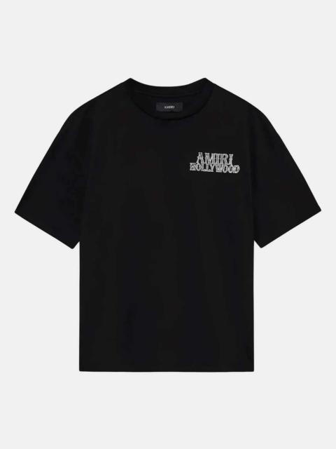 AMIRI AMTOJR1035-001 AMIRI HOLLYWOOD OVERSIZED TEE