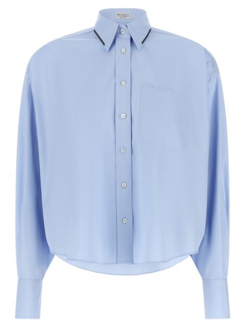 Brunello Cucinelli Brunello Cucinelli Women 'Shiny Trim' Shirt