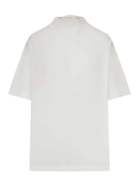 Lemaire Lemaire Women T-Shirt With Jersey Scarf