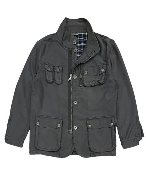 Other Designers Calvin Klein - CALVIN KLIEN JEANS MEN’S JACKET MILITARY POCKET ZIP BUTTON