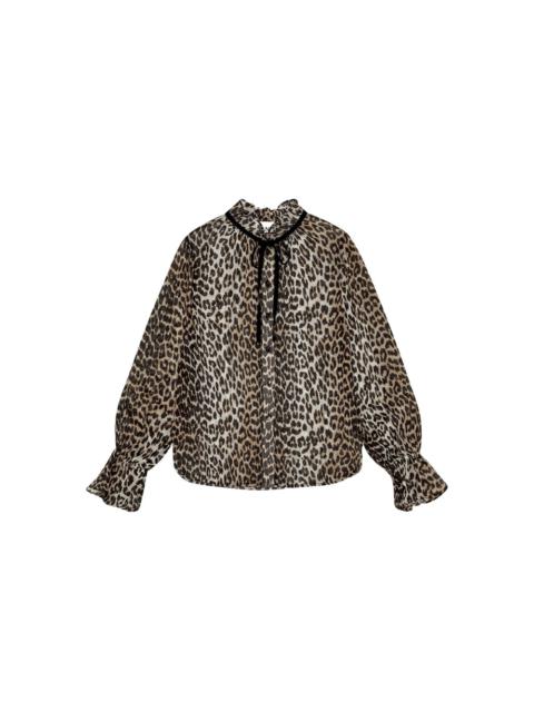 GANNI Ganni Neutrals Tops - Blouses Women