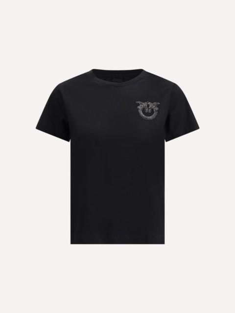 PINKO Eembroidered logo T-Shirt