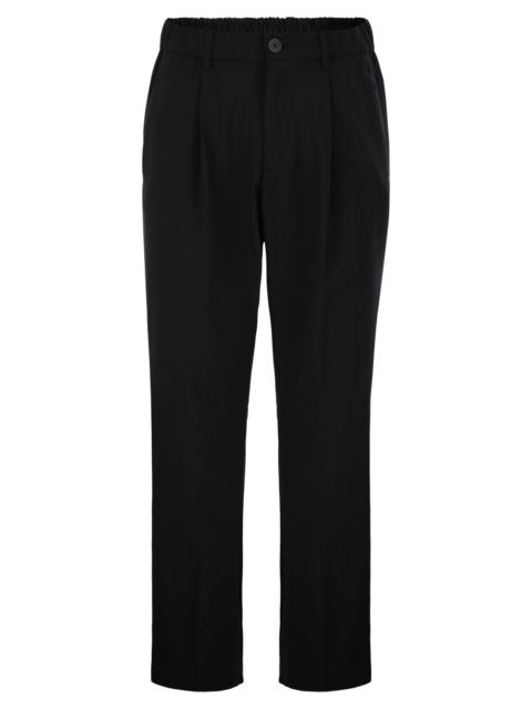 Herno Herno Men Stretch Tailored Trousers In Wool Blend