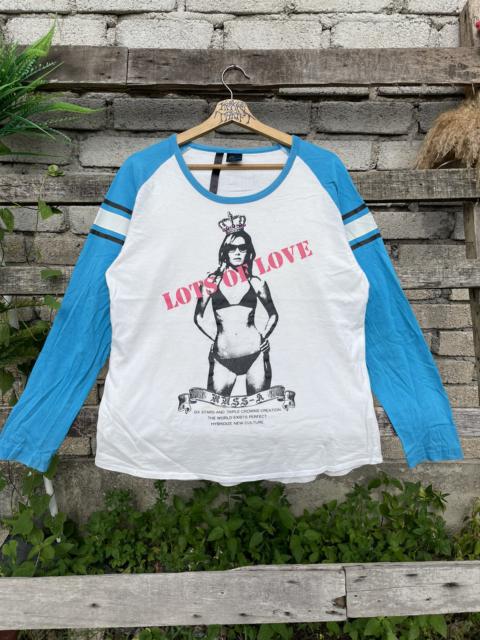 Other Designers Hysteric Glamour - RARE Rusk Hysteric Glamour inspired Naked Girl Long Sleeve