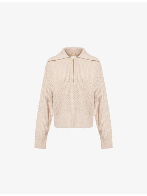 VARLEY Camello Cable Half-Zip 2.0 Knit Jumper