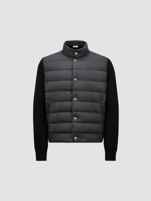 Moncler Padded Cotton Zip-Up Cardigan