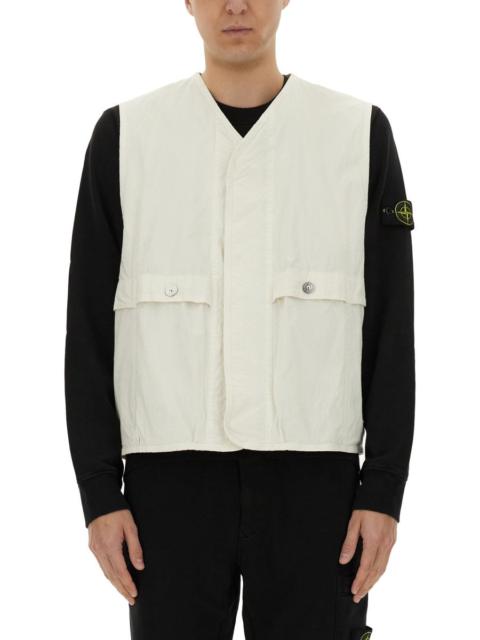 Stone Island Men Vests With Logo