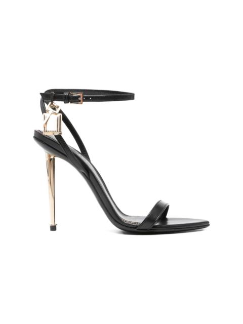 TOM FORD Leather Heel Sandals