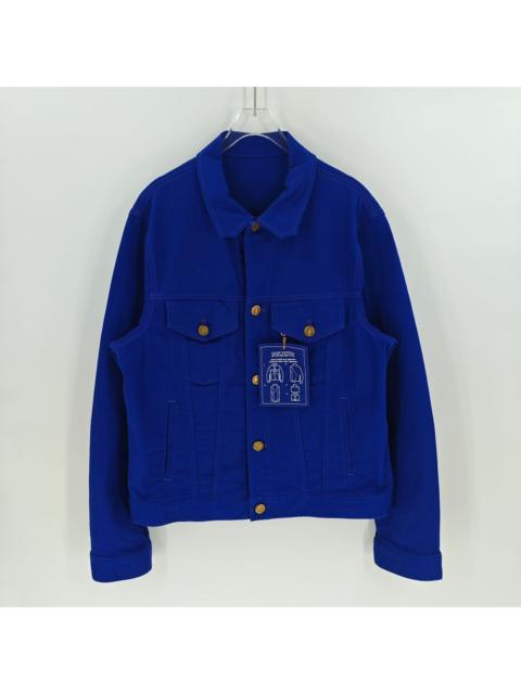 Louis Vuitton Louis Vuitton royal blue denim instruction manual jacket