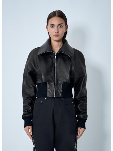 Rick Owens Rick Owens Women Leather Bomber Jacket