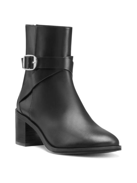 Stuart Weitzman Stuart Weitzman Esme Belted Zip Leather Bootie