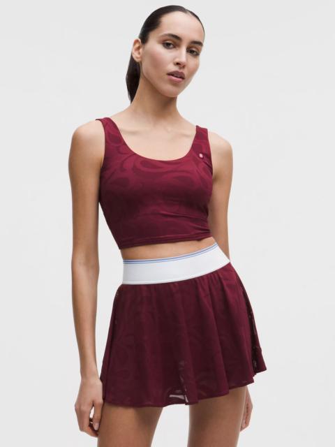 lululemon Paisley-Mesh Tennis Tank Top *B/C Cup