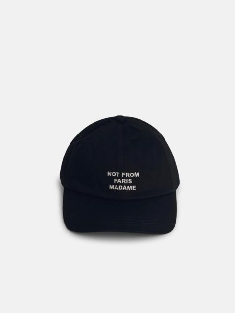 Drôle de Monsieur BLACK COTTON CAP