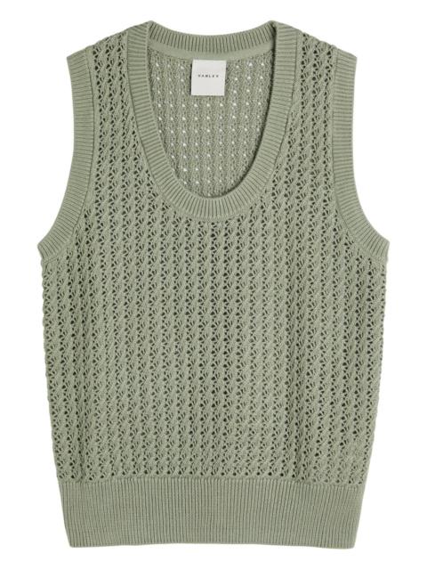 VARLEY Varley Ferns Open Knit Tank