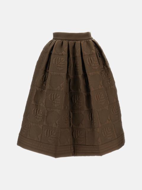 Moncler Grenoble Moncler Grenoble Women Padded A-Line Skirt