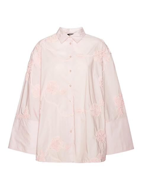ROTATE Rotate Women Oversized Shirt With Floral Details