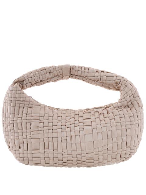 Other Designers Maria La Rosa Rebirth Woven Ribbon Top-Handle Bag